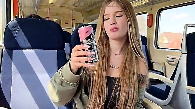 Stranger sat next to me on teach. What does this babe crave?