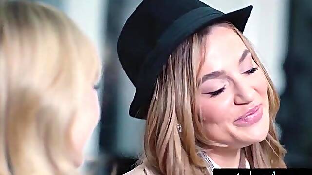 GIRLSWAY - Detective Blake Blossom Interrogates Femme Fatale Lilly Bell & They Have Vehement Sex