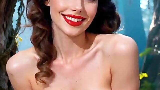 Snow White Gives A oral-sex To Fortunate Old Dwarf - AI Generated