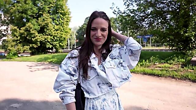 Public Agent - Glamorous day for sex outdoors POV oral-job fast hard screw with Czech honey Dragon Fruit