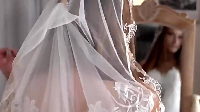 Lesbo Bride Cheats with Bridemaid on Wedding Day