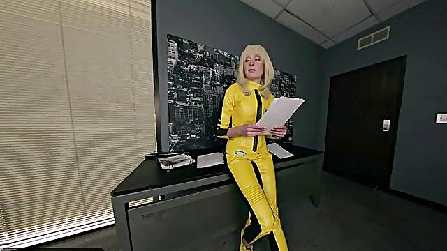 VR Conk: Sexy Blond Gives Blow job And Screws In Cosplay Porn Parody