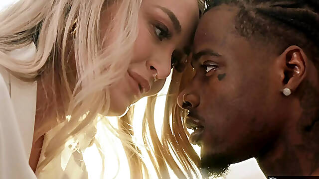 Deeper. Gorgeous Blonde Natalia Starr Rides His Monster BBC All Day