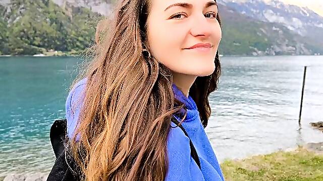 Cute stepsis Creampied massively to climax after family travel !!!