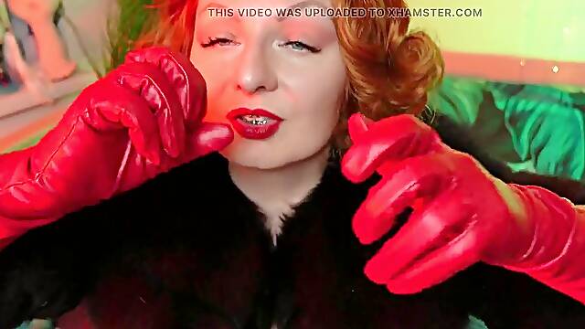 Furry fetish and lengthy leather gloves pin up mother Id like to fuck