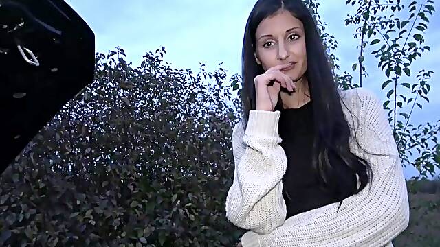 Public Agent Coco Kiss Fix My Car and Screw My Vagina
