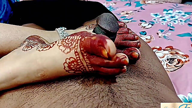 Feet lover sissy husband