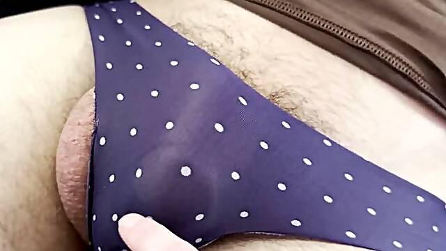 Step mommy spanks, plugs and milks Max for cumming in her panties