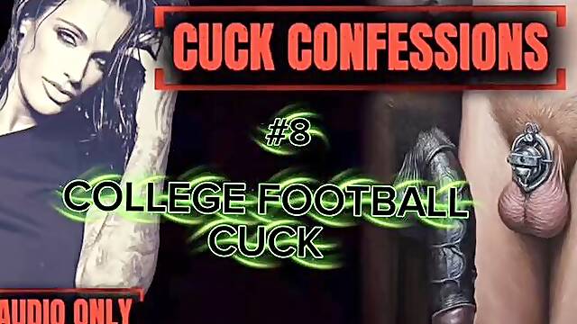 COLLEGE FOOTBALL CUCK - Your Wife Makes You watch As She Takes 3 Black Football Gods In Front Of You On The Vacation You Paid For