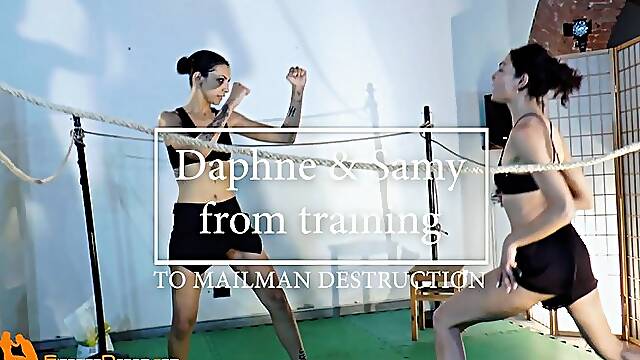 Daphne & Samy from training to mailman destruction