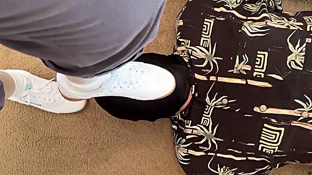 Reebok Classic Freestyle Face Step & Sock Worship