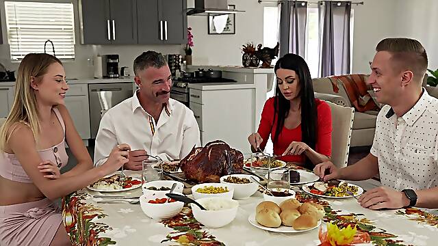 Dirty duo Charles and Jaime join Brunettes Kyler & Alex in a wild four-way romp