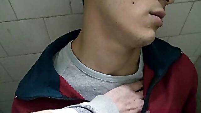 Guy jerks off and shoots his load