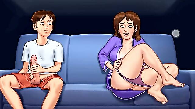 Stepmom teen chick acquaintance summertime saga game