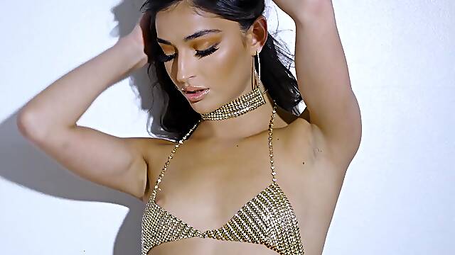 Ass fucked by a black stallion and left to swallow