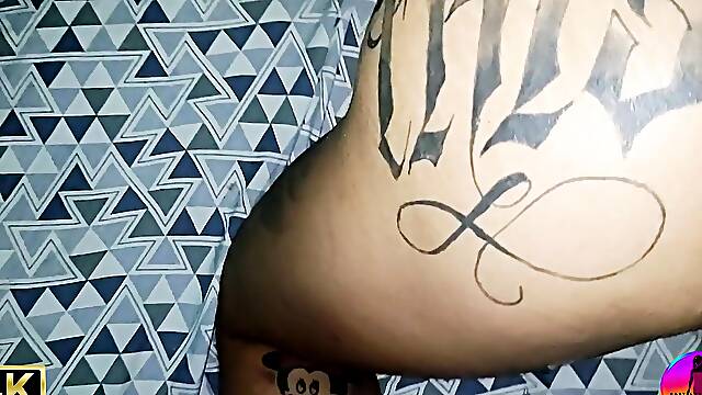 My Neighbor Eating My Ass and Cumming in the Pregnant Neighbor's Ass
