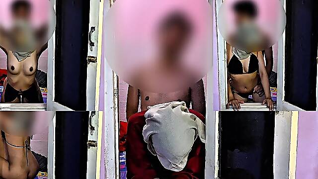 My Friend Recorded Me Cheating a MILF Widow in Her Window