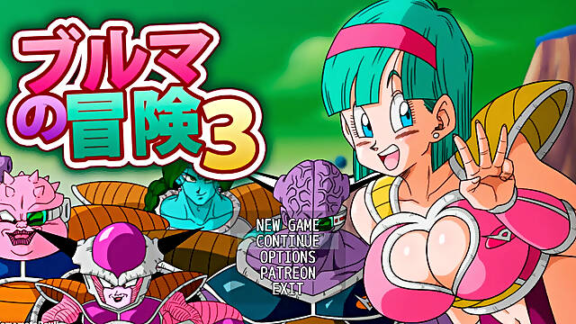 Bulma Adventure 3 - Gallery Show Dragon Ball Hentai Game Parody Ep.5 Zarbon Rough Anal Creampie