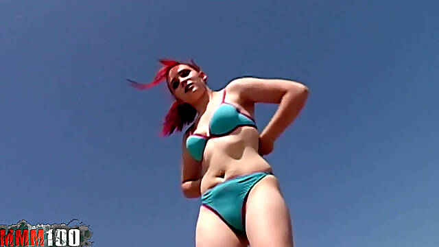 Sabrina Sweet: Sexy Red Hair Babe Nude on This Boat