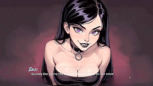 My New Girlfriend [ Taboo Hentai Game ] Ep.40 Goth Girl Blowbang in the Toilet!