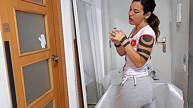 Nurse Is Punished by the Doctor