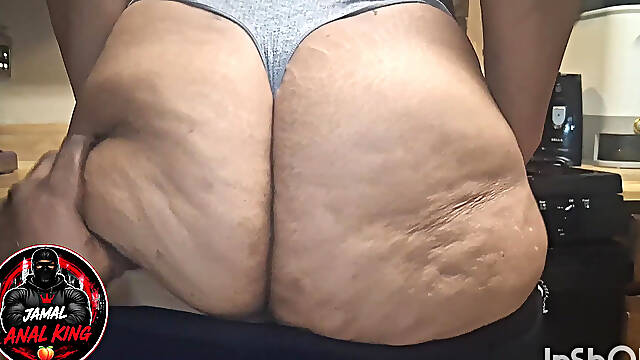 Biggest Booty BBW Anal Queen with Jamal Anal King