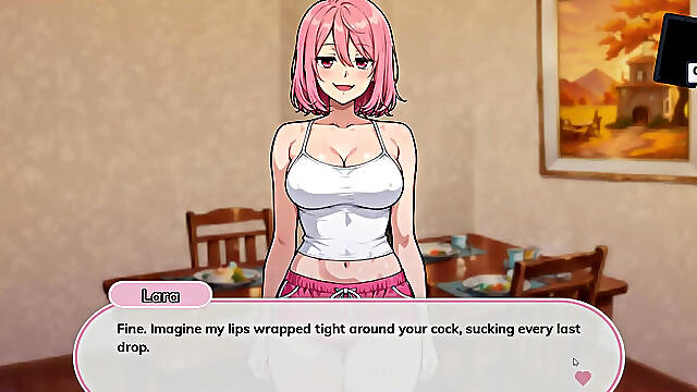 Alone with My Stepsister Taboo Hentai Game Ep.5 Topless Truth or Dare with Stepsis!
