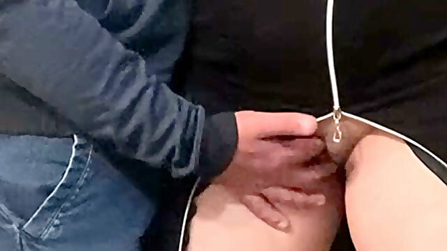 Stranger Caught and Fingered My Juicy Pussy