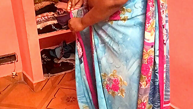 Saree Wearing for Next Shoot