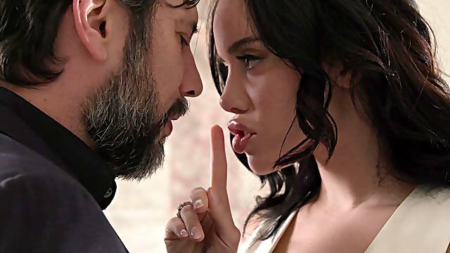 Big tits worship in the office with Victoria June and Tommy Pistol